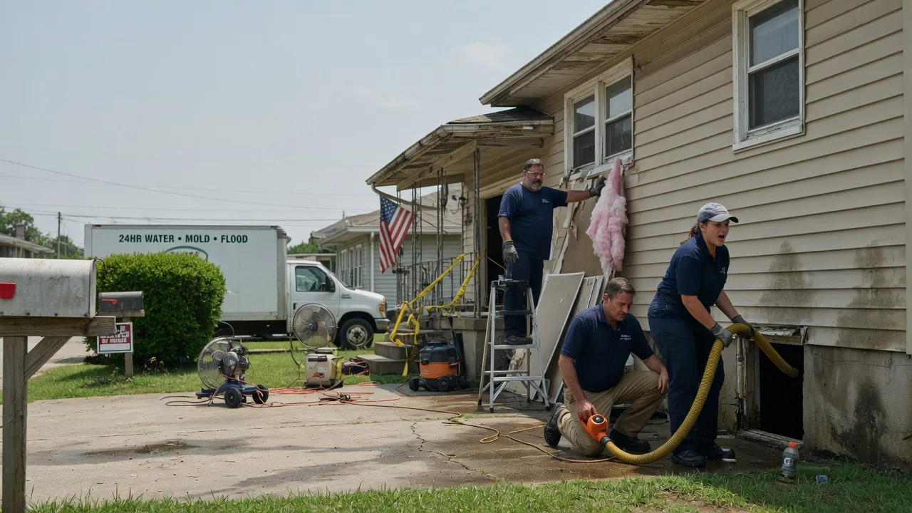 Water Damage Repair in Ansonia, OH near me